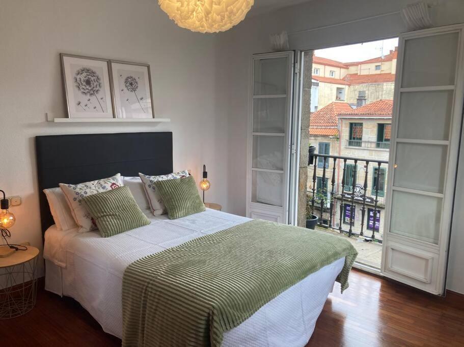 Apartmán Hyp - A Casa Do Correo Vello - O Balcon Pontevedra Exteriér fotografie